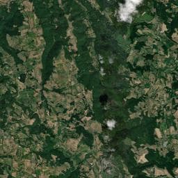 Vue aérienne des environs de Camping à la Ferme "Ferme de la Ressègue"