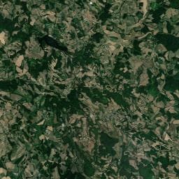 Vue aérienne des environs de Camping du Tolerme