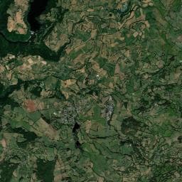 Vue aérienne des environs de Camping municipal (4)