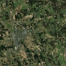 Vue aérienne des environs de Cosy camping