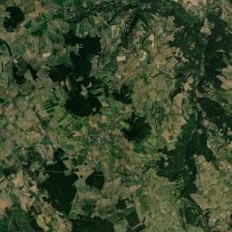 Vue aérienne des environs de Le Marconnès