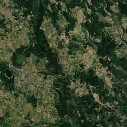 Vue aérienne des environs de Camping municipal (5)