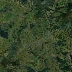 Vue aérienne des environs de Camping municipal