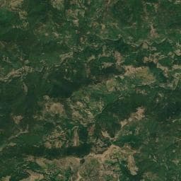Vue aérienne des environs de Gourjatoux
