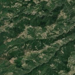 Vue aérienne des environs de Camping du Pré Coulet
