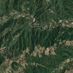 Vue aérienne des environs de Camping la Gare des Amis