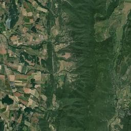 Vue aérienne des environs de Cabane de Marcel