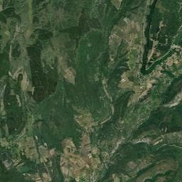 Vue aérienne des environs de Aire de la Scie