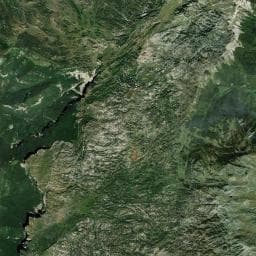 Vue aérienne des environs de Baraque du Pison