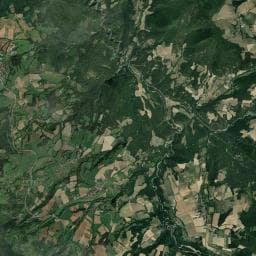Vue aérienne des environs de La ferme Gabert