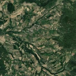 Vue aérienne des environs de Aire de repos à Mens (2)
