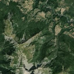 Vue aérienne des environs de Source des Baumes