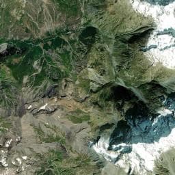 Vue aérienne des environs de Abri à sel du Mourre de Clausis
