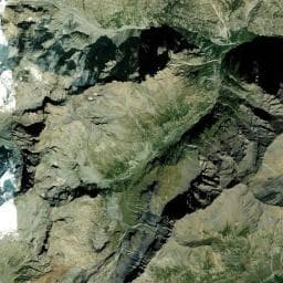 Vue aérienne des environs de Cabane de Jas Lacroix