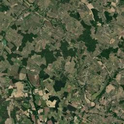 Vue aérienne des environs de Moulin de Borie Neuve