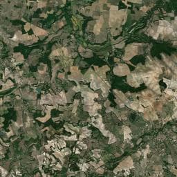 Vue aérienne des environs de Aire de repos à Monsaguel