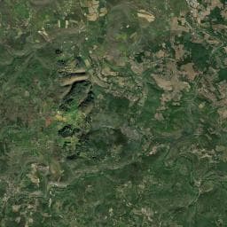 Vue aérienne des environs de Le Daguet