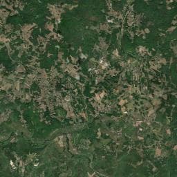 Vue aérienne des environs de Camping Le Carbonnier