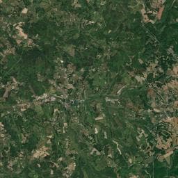 Vue aérienne des environs de Les Vignes Vieilles - The Old Vines