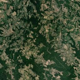 Vue aérienne des environs de Camping à Sainte-Colombe