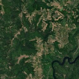 Vue aérienne des environs de Gîte la forêt du dragon - la chambre bouleau