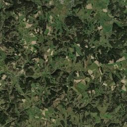 Vue aérienne des environs de Fontaine de Chabannes