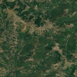 Vue aérienne des environs de Le Travers