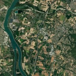 Vue aérienne des environs de Aire de Bras de Zil