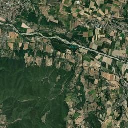 Vue aérienne des environs de CAMPING LA FERME DE MATT ET LILI