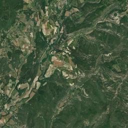 Vue aérienne des environs de Camping la Vaugelette