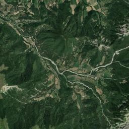Vue aérienne des environs de Source non captée