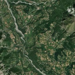 Vue aérienne des environs de Le champ des Cimes