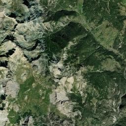 Vue aérienne des environs de Source sous le Queyron