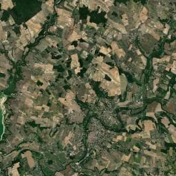 Vue aérienne des environs de Camping de mon Village d'Eymet