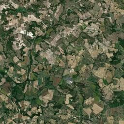 Vue aérienne des environs de Aire de camping-car à Monmarvès