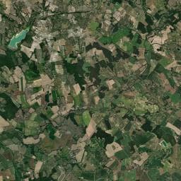 Vue aérienne des environs de Ferme des Fayards