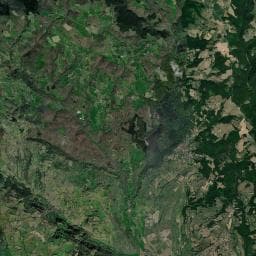 Vue aérienne des environs de Aire de repos à Le Bouyssou