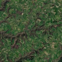 Vue aérienne des environs de Municipal