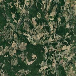 Vue aérienne des environs de La Magerie