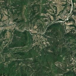 Vue aérienne des environs de Les Acacias