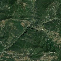 Vue aérienne des environs de Gite de Chercheliot