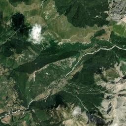 Vue aérienne des environs de Baraque de Paille (Playe)