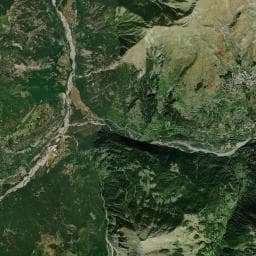 Vue aérienne des environs de Cabane de Merdarel