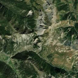 Vue aérienne des environs de Camping Municipal les Moutets