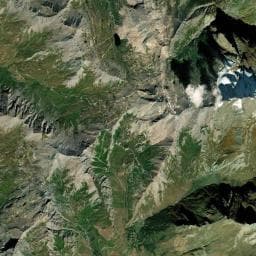 Vue aérienne des environs de Fontaine Agnel