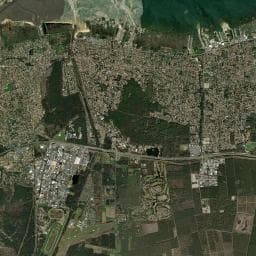 Vue aérienne des environs de becquet gontard