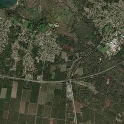 Vue aérienne des environs de Camping Le Marache Vacances