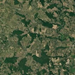 Vue aérienne des environs de Aire de camping-car du Château Haut-Pradot