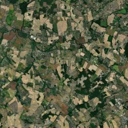 Vue aérienne des environs de Camping Municipal Allemans-du-Dropt