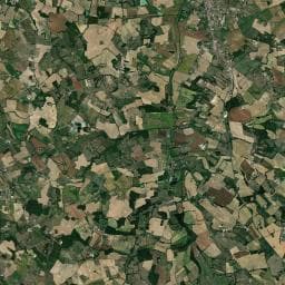 Vue aérienne des environs de Aire de repos à Saint-Maurice-de-Lestapel